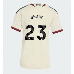 Manchester United Luke Shaw #23 Rezervni Dres za Ženska 2026-27 Kratak Rukavima